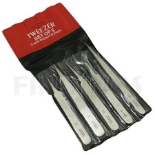 set 5 tweezers tweezer non