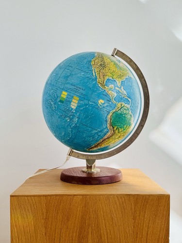 1970s illuminated globe by - 1970s, globe,