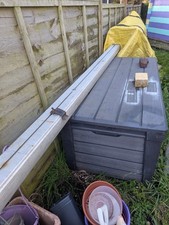 3m Silver Van Vault Roof Rack Pipe Tube Carrier for Small Van Car Van