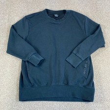 Nike Sweatshirt Women S Small Black Pockets Just Do It Oversized Pullover Jumper