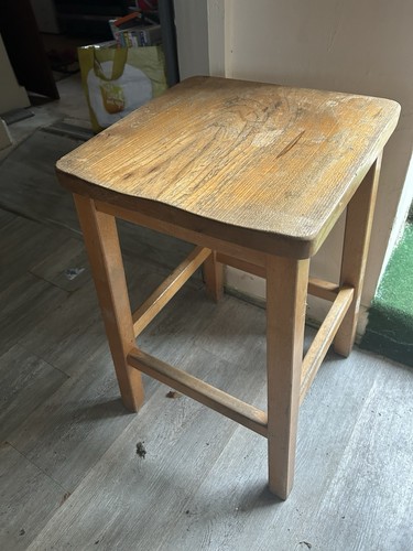Vintage school lab stools cafe - school,