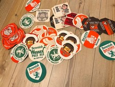 Vintage Beer Mats Coasters