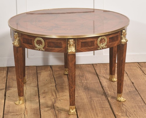 Louis xvi style marquetry - louis, &