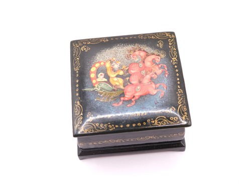 Vintage russian lacquer - russian,