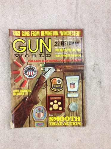 Vintage gun world magazine - vintage,