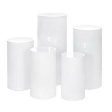5pcs Round Metal Plinth