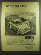 1964 Wolseley 1500 Car Ad -