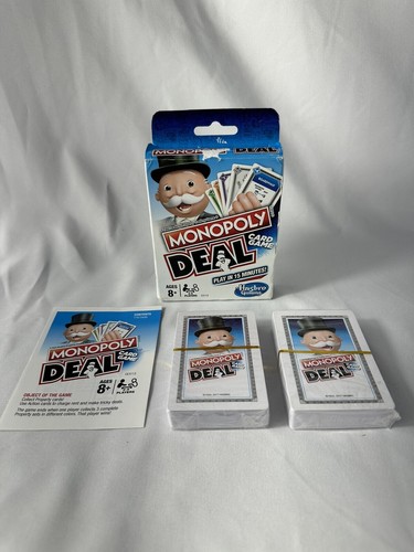 Monopoly deal card game hasbro - monopoly,