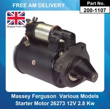Starter Motor For Massey