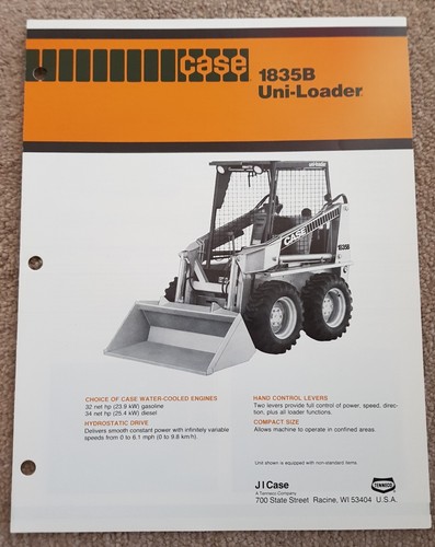 Case 1835b uni loader sales - case,