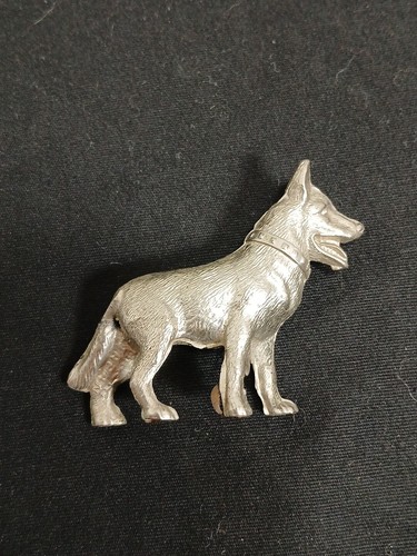 Vintage metal dog - vintage,