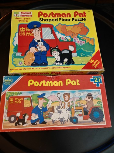 Vintage postman pat jigsaw - postman, 16