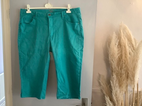 Lee riders jade green capri - lee,