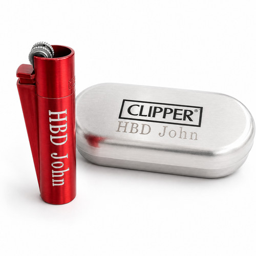 Personalised clipper metal - personalised,
