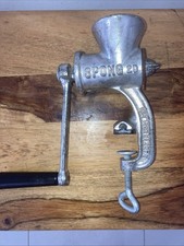 Vintage Spong 20 Manual Mincer Meat Grinder