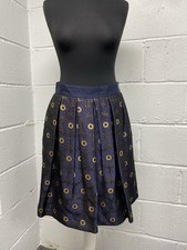 Boden Navy & Gold Embroidered
