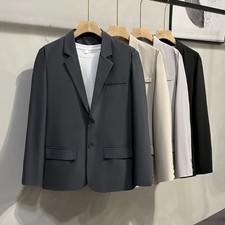 Men Business Blazers Slim Fit
