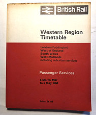 Railway Passenger Timetable BR