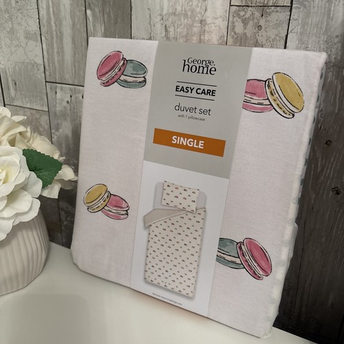 Macaroon duvet set single size - duvet,