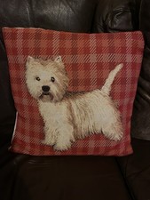 Scottie Dog Cushion 16 X 16