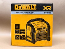 Dewalt DCR020 XR Li-ion DAB+/FM Compact Radio ***NEW***