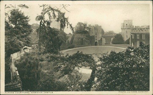 Warwick castle across - warwick,