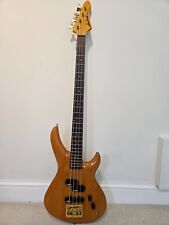 VINTAGE Electric Jazz Bass Guitar Aria Pro II Avante Series w/ Active Pickups