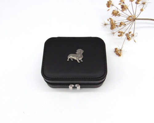 Dachshund design black travel - design,