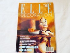 Elle Decoration Magazine  May - June 1993 