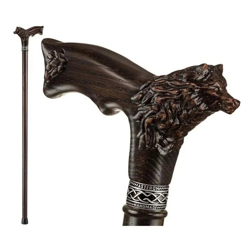 Wolf head handle walking - handle,