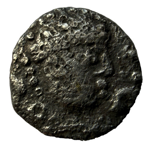 Anglo saxon silver sceat - anglo-saxon,