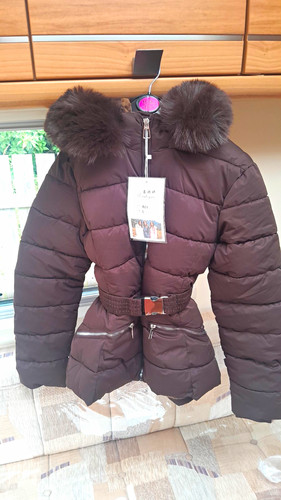 Women brown puffer - women’s, parka