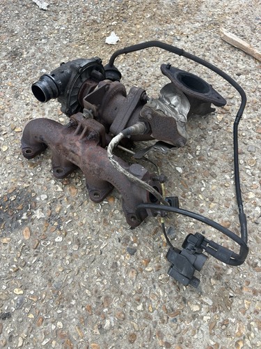 Turbo and exhaust manifold - turbo,