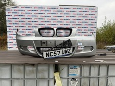 BMW 1 SERIES 3DR 120D M SPORT MK1 E81 2007 SILVER 354 FRONT BUMPER MARKS