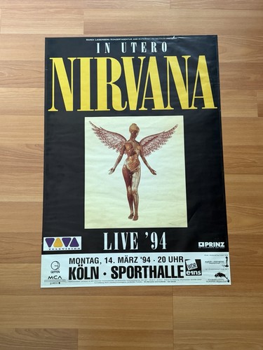 1994 nirvana poster hamburg - 1994,