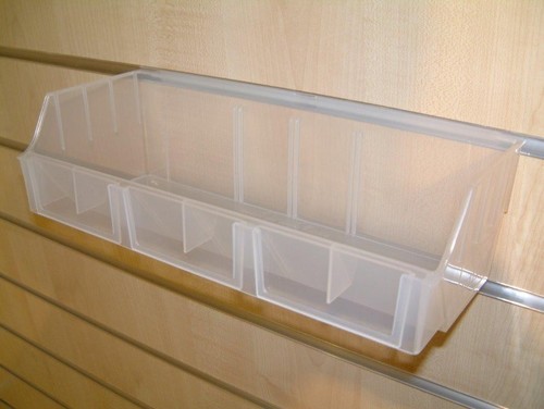 Storbox wide clear - storbox, slatwall
