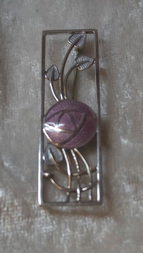 Vintage fish crown solid 925 - solid,