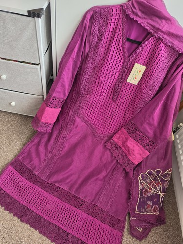 Women purple embroidered - women's,