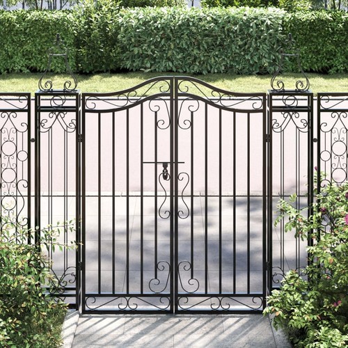 Garden gate black - garden,