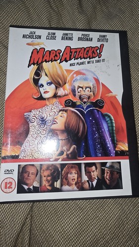 Mars attacks 1996 dvd tim - mars,