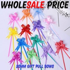 100pc pull bows 30mm - bows, large