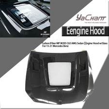 Carbon IMP Engine Hood w/Glass
