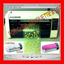 2 x Carrier Sheets Graphtec