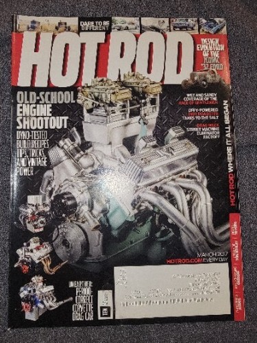 Hot rod magazine march - hot,