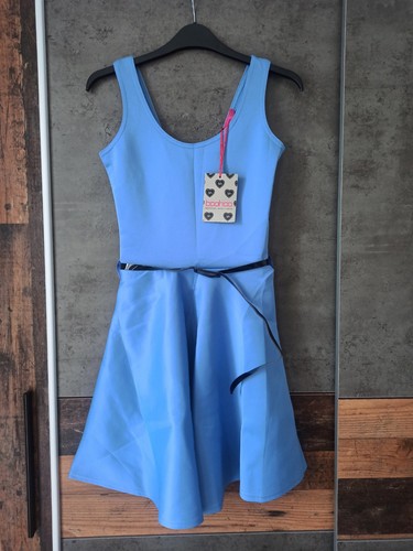 Boohoo women blue dress size - boohoo,