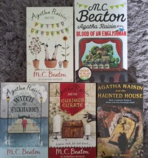 MC Beaton Agatha Raisin 5x