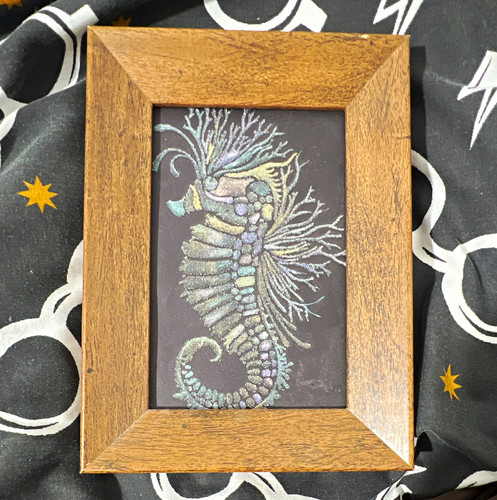 Wooden picture frame 4x6 brown - picture,