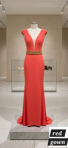 Pia michi red - pia, gown