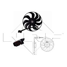 Radiator Fan For VW Golf MK4