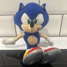 Sega Sonic X Gosh Sonic the Hedgehog  Soft Plush Toy - Rare - Sonic Project